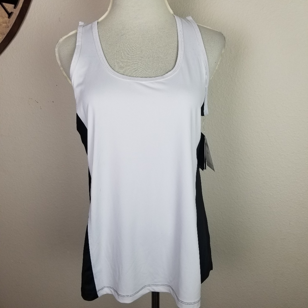 NWT activewear wicking tank, L, Central Park